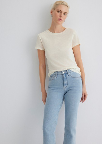 Ekru Tişört 1613573-80194