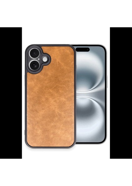 iPhone 16 Plus Kılıf Aras Deri Kapak