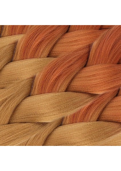 Afrika Örgülük Sentetik Ombreli Saç 100 Gr. - Bakır / Karamel fiyatları