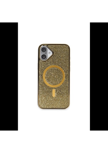 iPhone 16 Plus Kılıf Diamond Magsafe Kapak