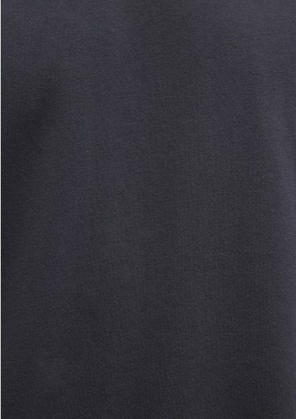 Baskılı Antrasit Tişört 0613031-80106