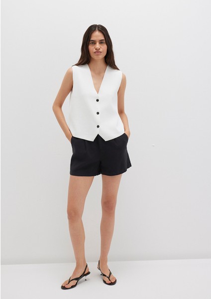 Tencel TM Liyosel Siyah Şort 1410195-900