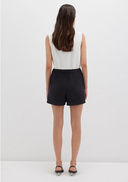 Tencel TM Liyosel Siyah Şort 1410195-900