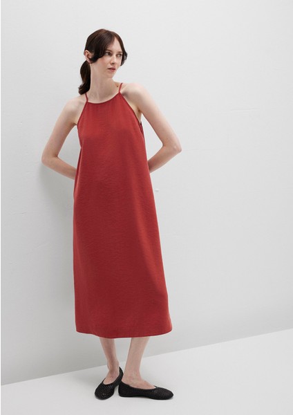 Askılı Kırmızı Elbise 1310770-70450