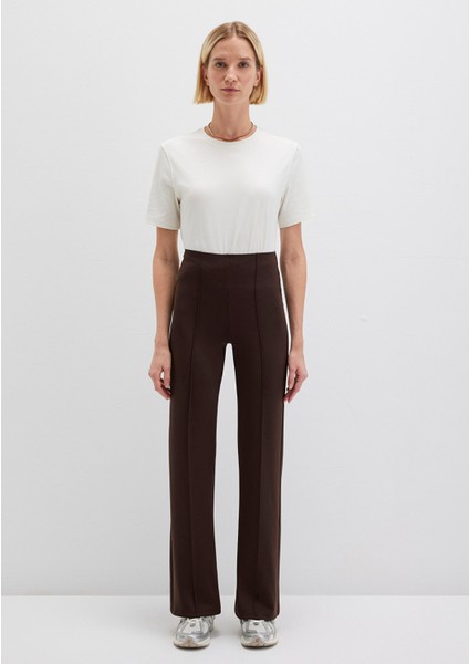 Kahverengi Örme Pantolon 1010968-70236