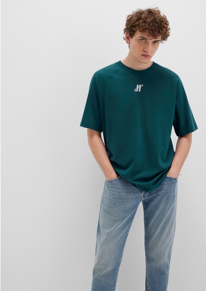 Pro Logo Baskılı Yeşil Tişört 0613076-71925