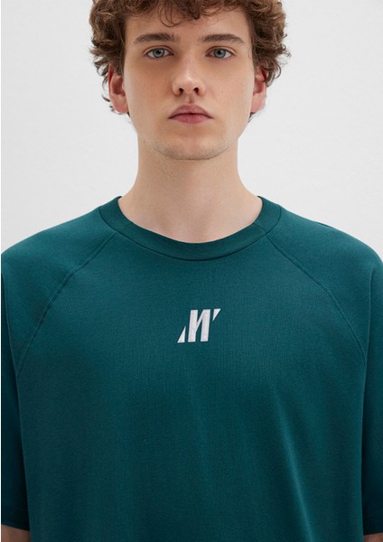 Pro Logo Baskılı Yeşil Tişört 0613076-71925