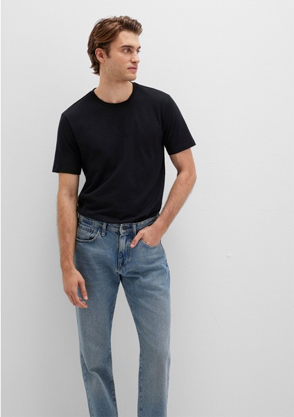 Stretch Siyah Basic Tişört 061747-900