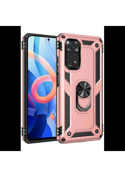 Xiaomi Redmi Note 12S Kılıf Sofya Yüzüklü Silikon Kapak