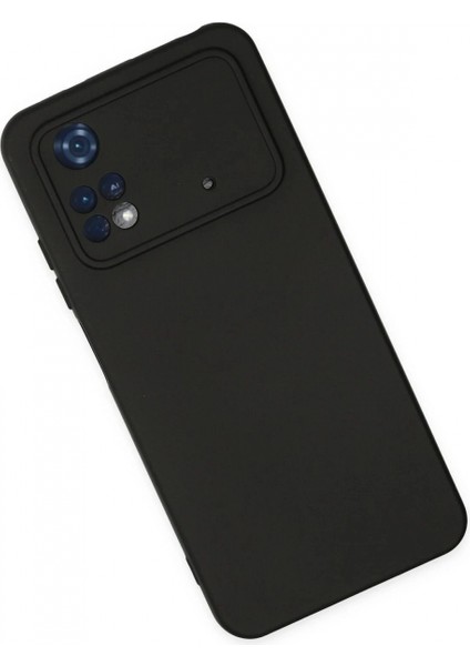 Xiaomi Poco M4 Pro 4g Kılıf Nano Içi Kadife Silikon - Siyah fiyatları