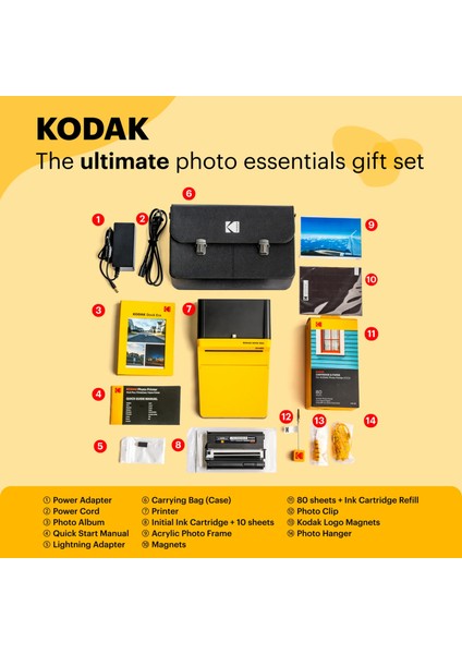 Dock Era 10X15 Fotoğraf Yazıcısı + Aksesuar Paketi indirimleri