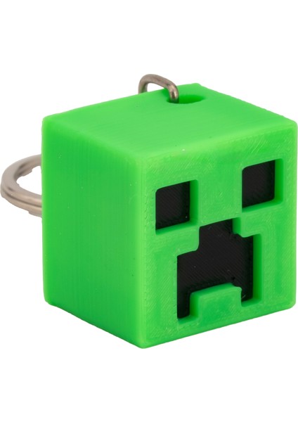 Minecraft 3’lü Anahtarlık Seti – Creeper, Skeleton ve Enderman Figürleri – Koleksiyonluk & Hediye