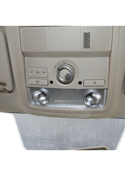 Araba Kubbesi Işık Ön Tavan Lambaları Okuma Lambaları Iç Çatı Lambaları Golf Için 6 Passat B6 Skoda Için Süper (Yurt Dışından)