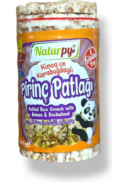 Kinoa ve Karabuğdaylı Pirinç Patlağı 100 Gr.