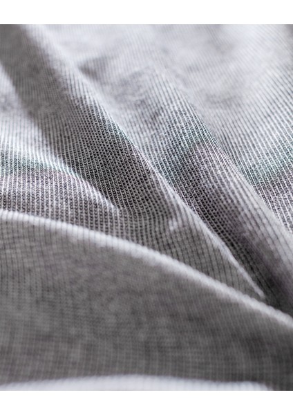 Nuage Tek Kişilik %100 Pamuk İpliği Boyalı Nevresim Takımı - Antrasit