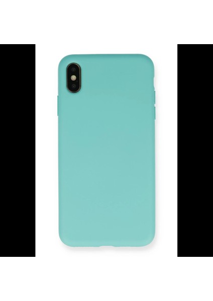 iPhone Xs Max Kılıf Nano Içi Kadife Silikon