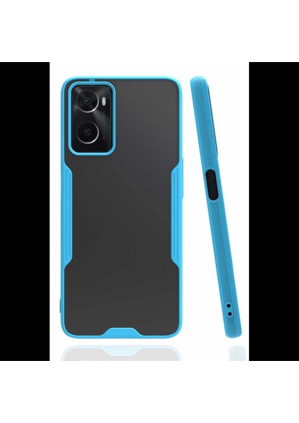 Oppo A96 Kılıf Platin Silikon