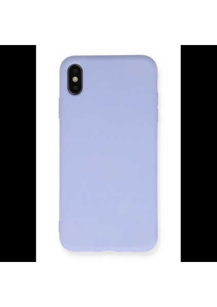 iPhone Xs Max Kılıf Nano Içi Kadife Silikon