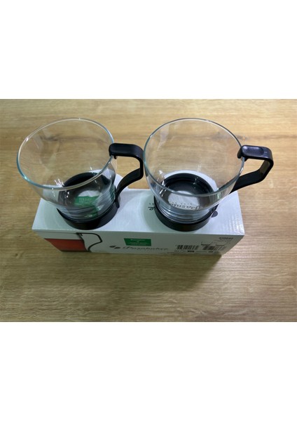 Barista Siyah Kulplu Bardak 2li 240 cc indirimleri