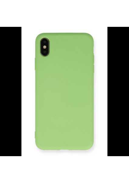 iPhone Xs Max Kılıf Nano Içi Kadife Silikon