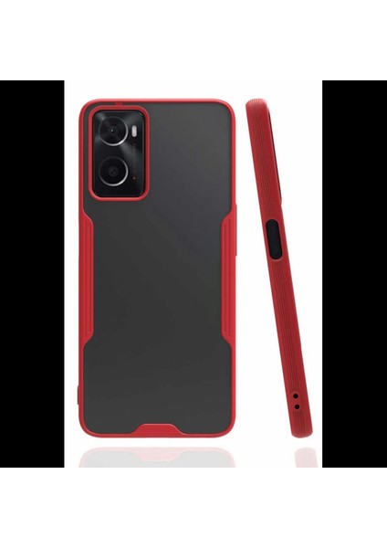 Oppo A96 Kılıf Platin Silikon