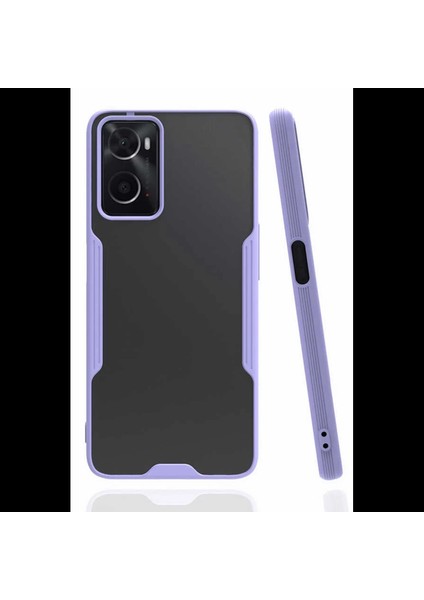 Oppo A96 Kılıf Platin Silikon
