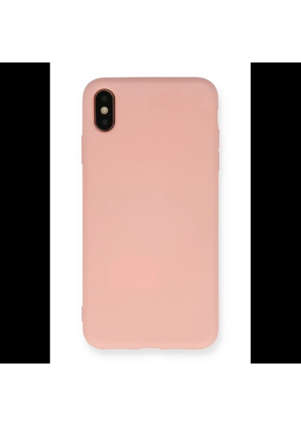 iPhone Xs Max Kılıf Nano Içi Kadife Silikon
