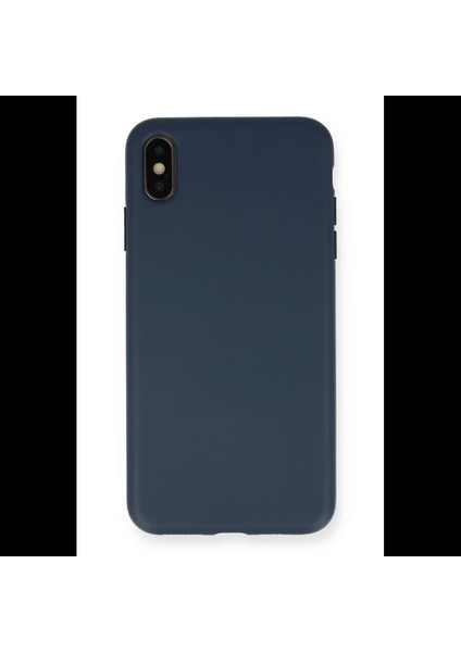 iPhone Xs Max Kılıf Nano Içi Kadife Silikon