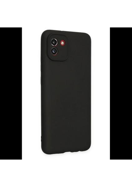 Samsung Galaxy A03 Kılıf First Silikon - Siyah fiyatları