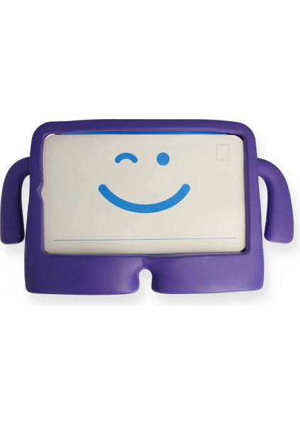 iPad Mini 5 Kılıf Karakter Tablet Silikon - Mor