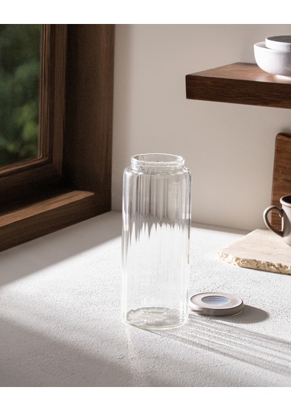 Voyana Optikli Borosilikat Cam Kavanoz - 1200 ml indirimleri