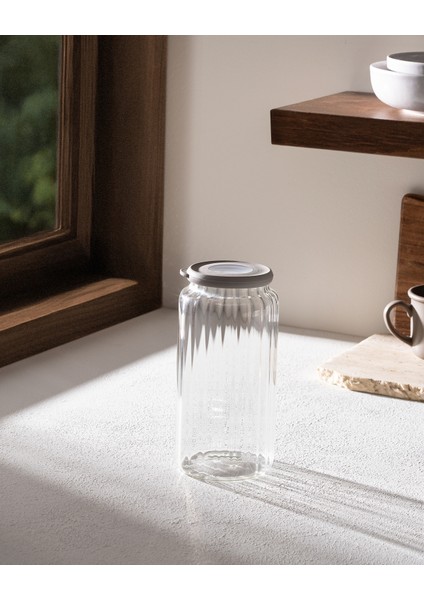 Voyana Optikli Borosilikat Cam Kavanoz - 960 ml fırsatları