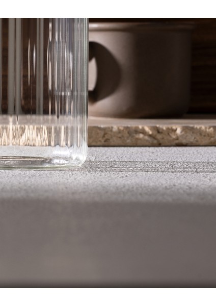 Voyana Optikli Borosilikat Cam Kavanoz - 960 ml