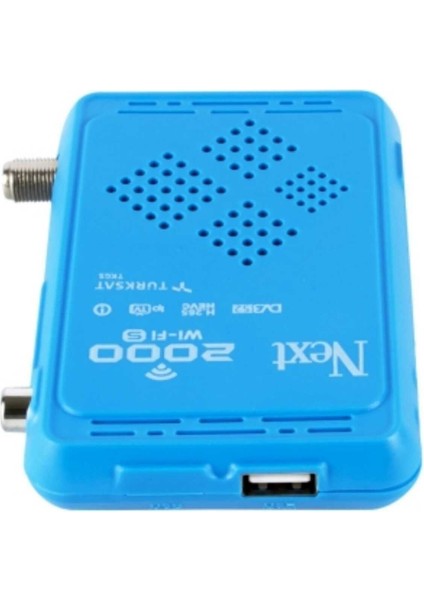 Full Hd Wi-Fi Çanaklı Uydu Alıcısı, 2000 Dahili, Mavi Renkli indirimleri