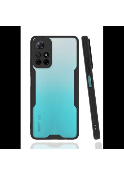 Xiaomi Redmi Note 11T Kılıf Platin Silikon