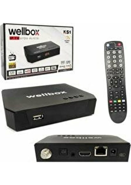 Siyah Iptv Uydu Alıcı, Yüksek Kalite ve Kolay Kullanım ile Evinizde Keyifli Izleme