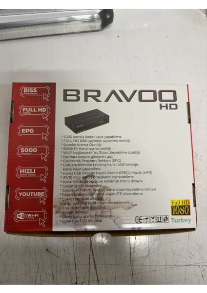 Full Hd Uydu Alıcısı, Bıss, Epg, Hızlı Kanal Geçiş, Youtube, Wi-Fi Siyah fiyatları