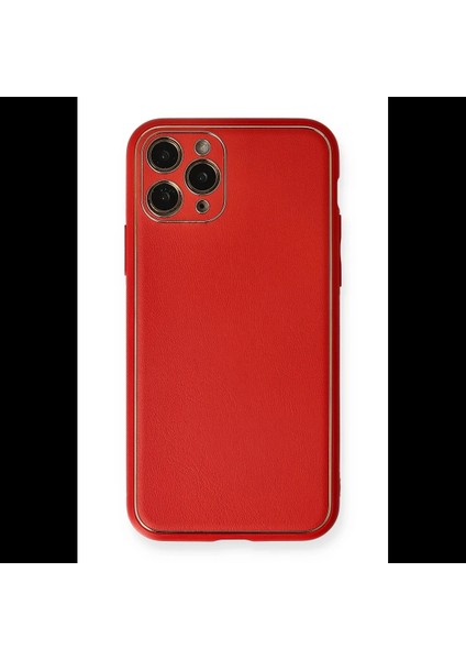 iPhone 11 Pro Max Kılıf Coco Deri Silikon Kapak
