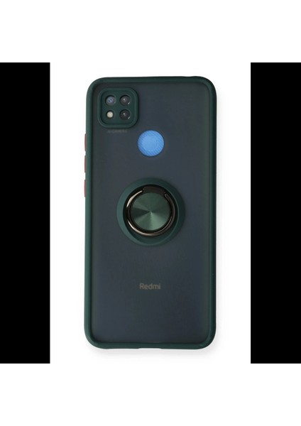 Xiaomi Redmi 9c Kılıf Montreal Yüzüklü Silikon Kapak