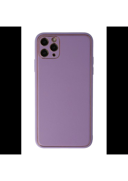 iPhone 11 Pro Max Kılıf Coco Deri Silikon Kapak