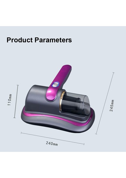 Uv Işık Teknolojili Güçlü Motorlu Yatak Temizleme Cihazı - %99,9 Akar Giderme Özelliği Ile - Lisinya fiyatları