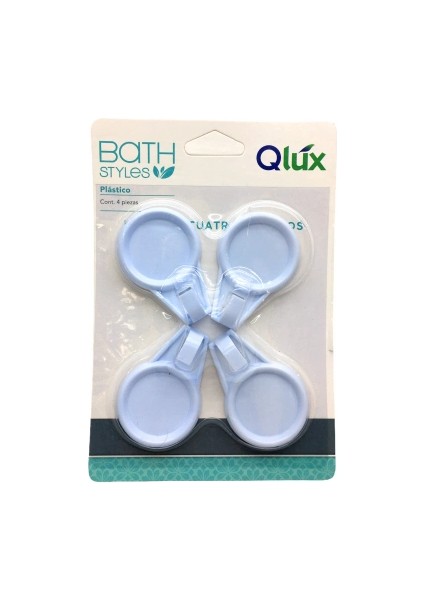 4 Parça Efor Yuvarlak Yapışkan Askı (4887)