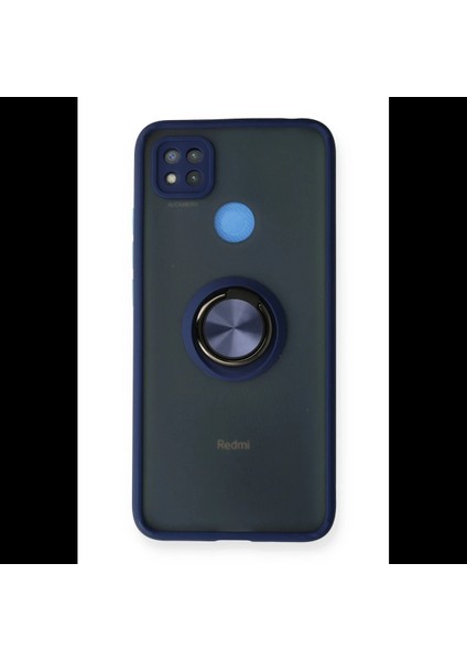 Xiaomi Redmi 9c Kılıf Montreal Yüzüklü Silikon Kapak