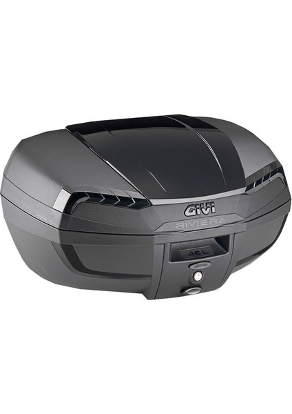 E46NB Riviera Motosiklet Arka Çanta Gri Reflektörlü