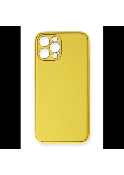 iPhone 12 Pro Kılıf Coco Deri Silikon Kapak