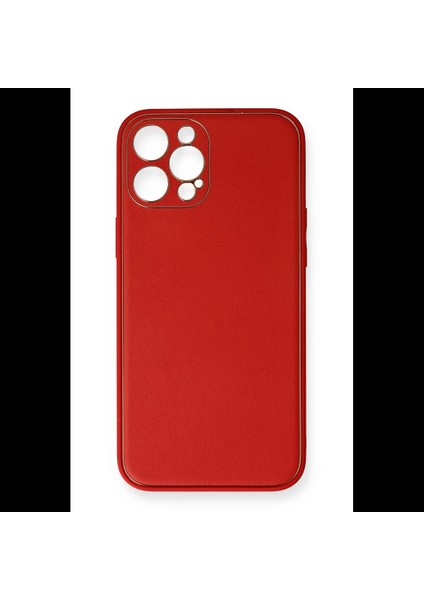 iPhone 12 Pro Max Kılıf Coco Deri Silikon Kapak