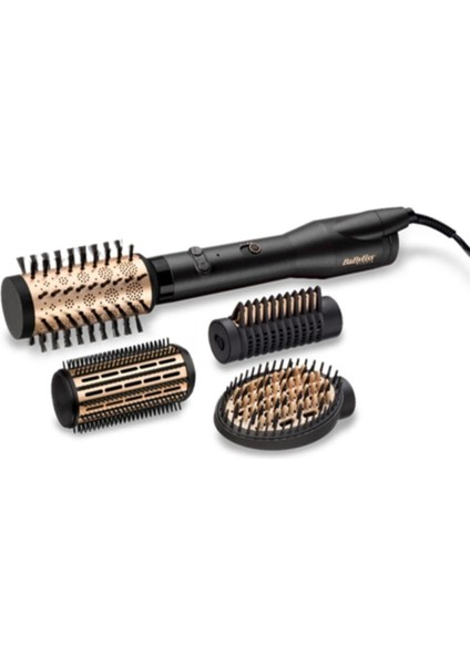 Hava Üflemeli Döner Başlıklı Saç Şekillendirici Set, 650W, 4 Başlık, Şık ve Pratik Kullanım