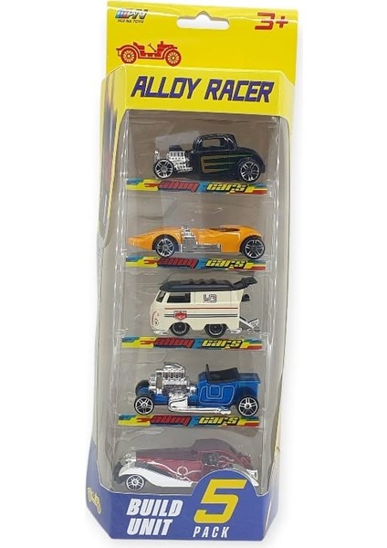 Alloy Racer 5'li Araç Seti - 780-513 (Lisinya) fırsatları
