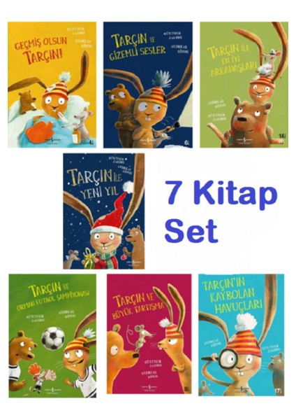 Tarçın ve Arkadaşları 7 Kitap Dev Set -Iş Bankası Yayınları