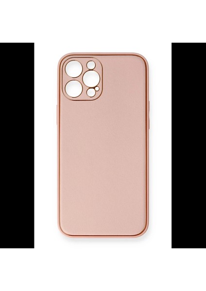 iPhone 12 Pro Max Kılıf Coco Deri Silikon Kapak